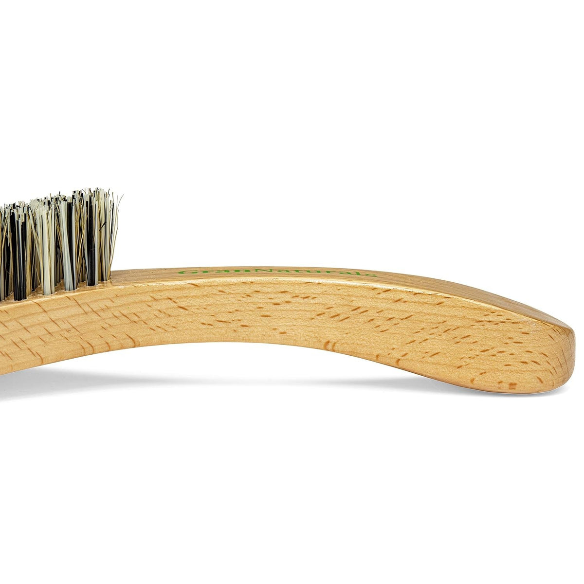 Extra Hard Wave Hair Brush - Curved Boar & Nylon Bristles for Wolfing