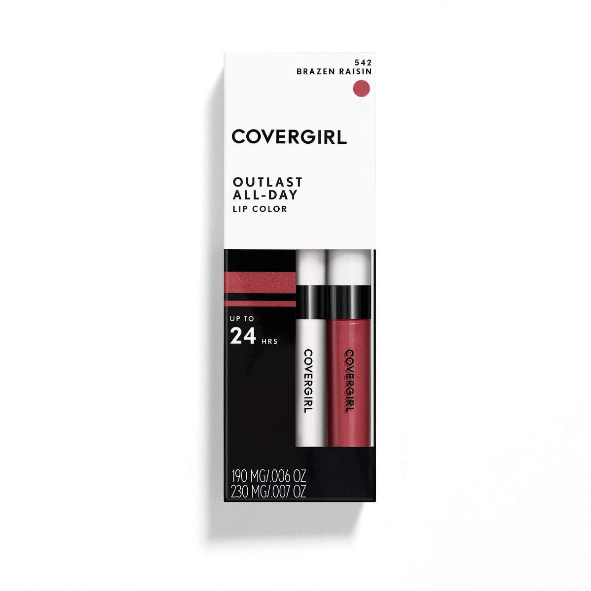 Longwear Lip Color Brazen Raisin 24H Moisturizing Lipstick Set