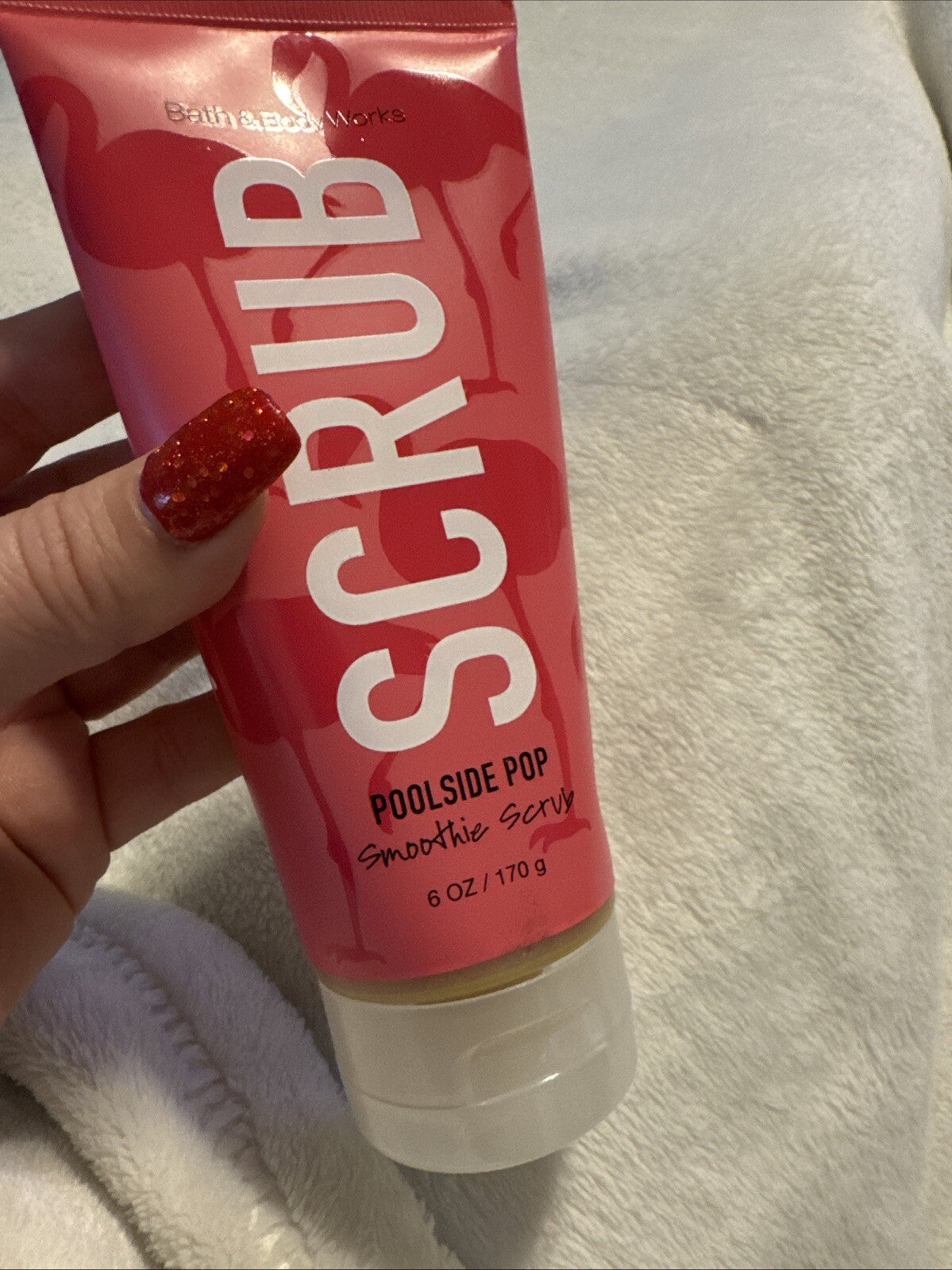 Bath & Body Works Poolside Pop Fruit Smoothie Body Scrub - New