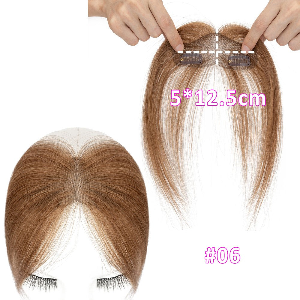 Clip-In Human Hair Bangs Extensions - Thick, Wispy, French & Air Styles