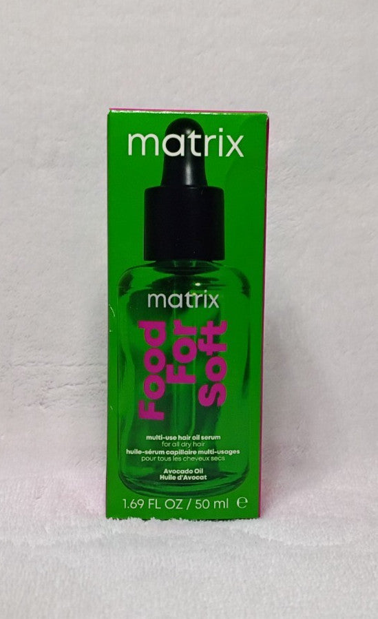 Multi-Use Hair Oil Serum with Avocado Oil - Hydrating, Heat Protectant, 1.69oz