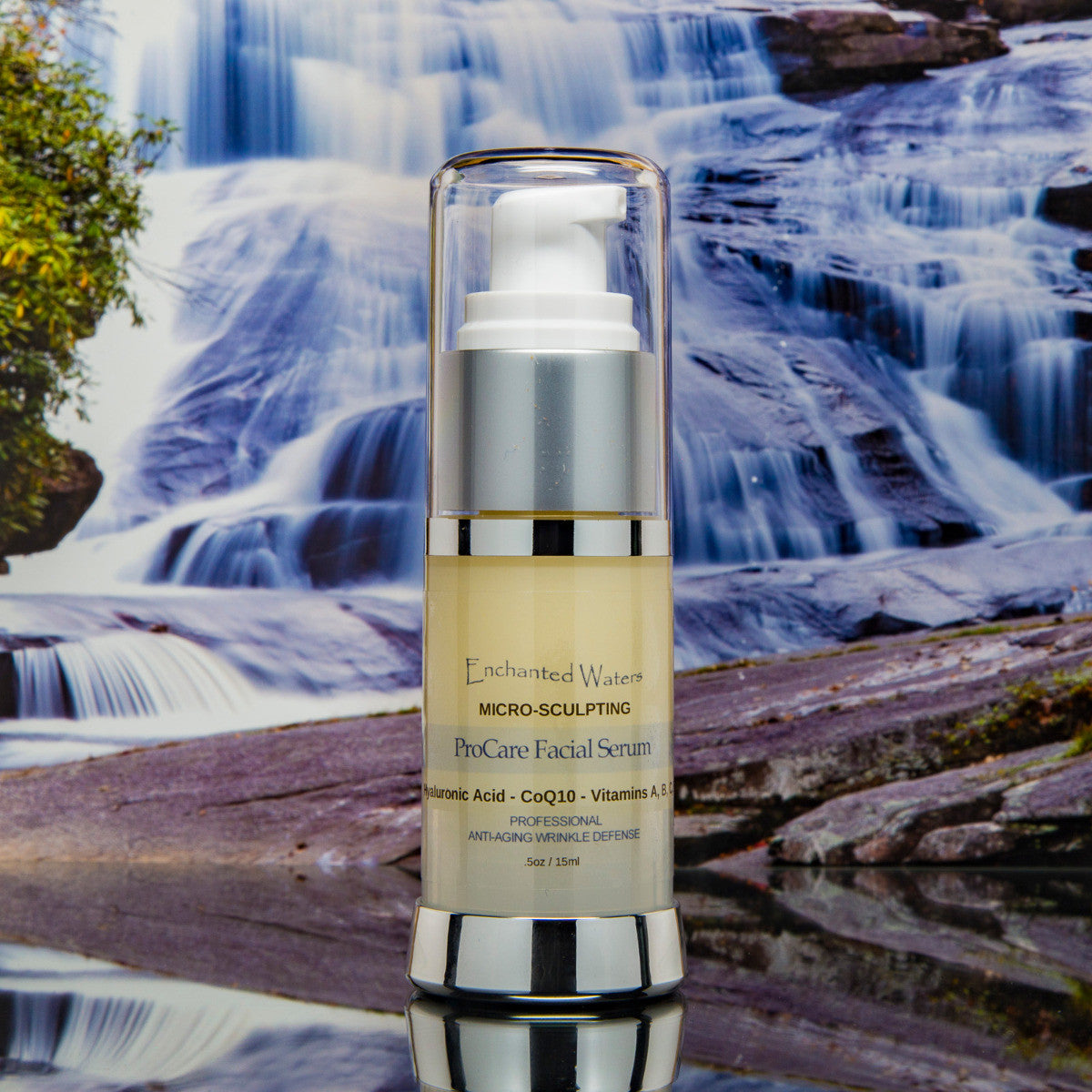 Anti-Aging Facial Serum with Hyaluronic Acid & CoQ10