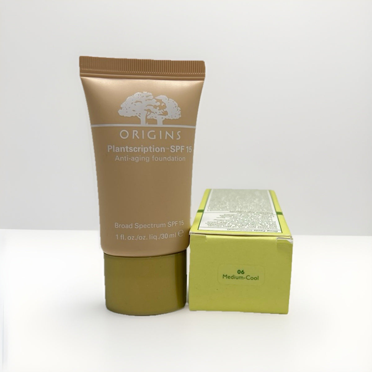 Origins Plantscription Anti-Aging Foundation 06 Medium Cool Discontinued