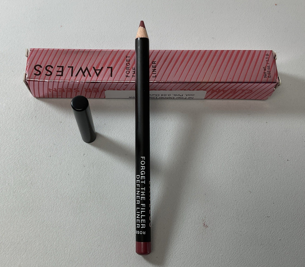 Filler Definer Eyeliner Rosewood - Long-Lasting Makeup Pen, 0.03 oz