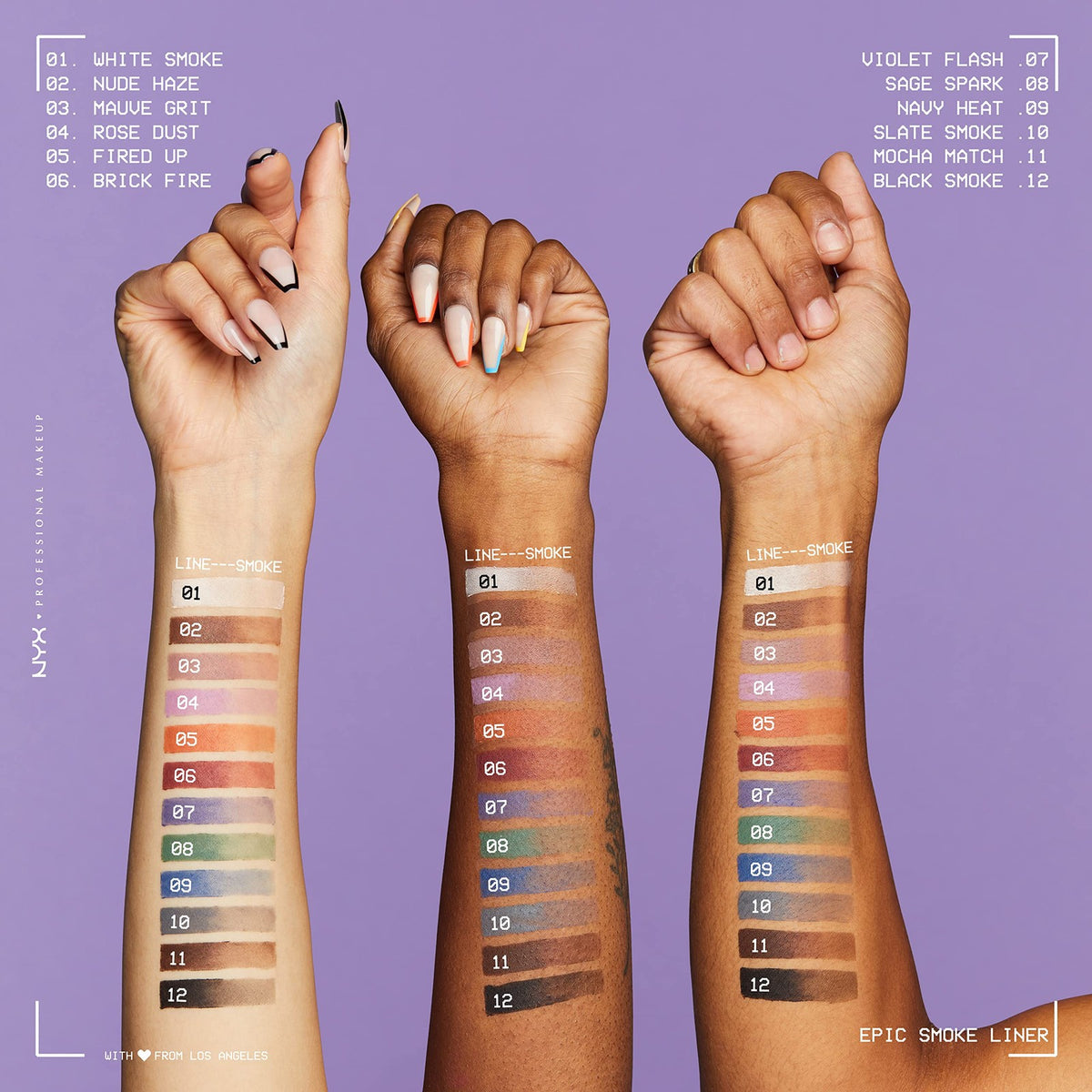 Vegan Smokey Eyeliner Pencil - Buildable, Blendable Eye Makeup in Brick Fire