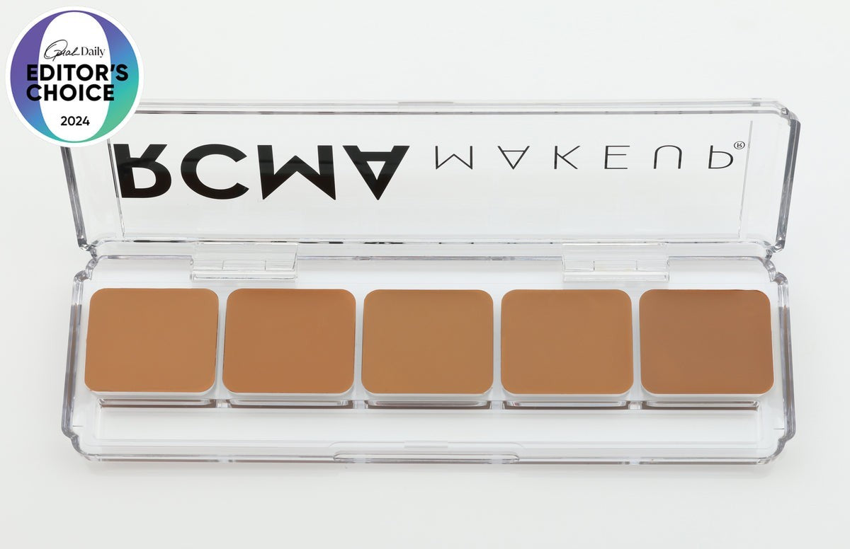 RCMA 5 Part Face Palette Foundation Highlight Contour Makeup Set