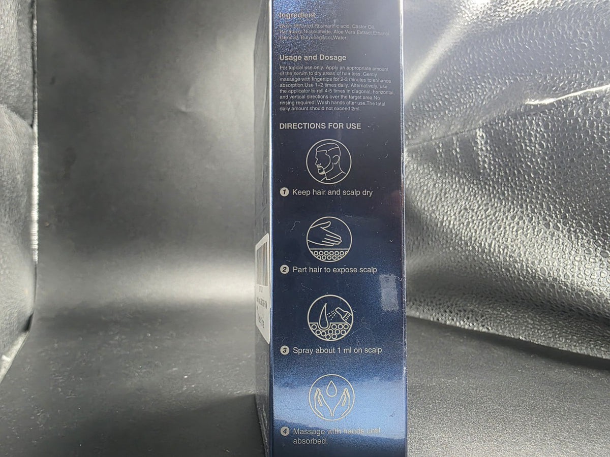 5% Minoxidil Intense Hair Growth Serum For Men Women 2.82 oz 2-Pack