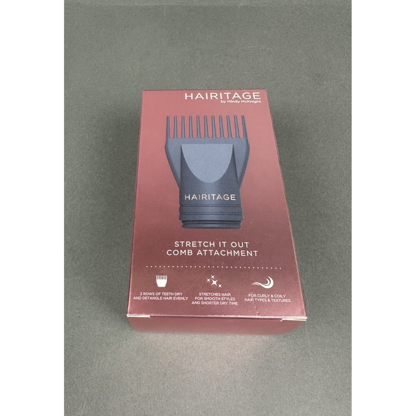 Stretch It Out Comb Attachment for Curly Coily Hair - Hairitage by Mindy McKnight