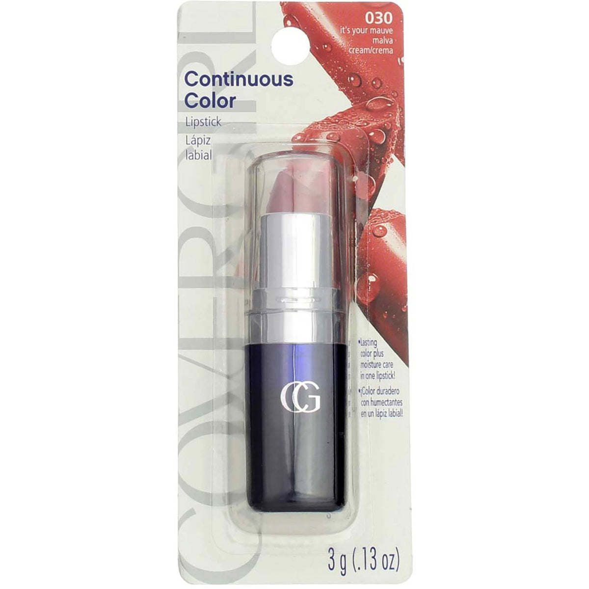 Continuous Color Lipstick 0.13 oz - It's Your Mauve by CoverGirl (4 Pack)