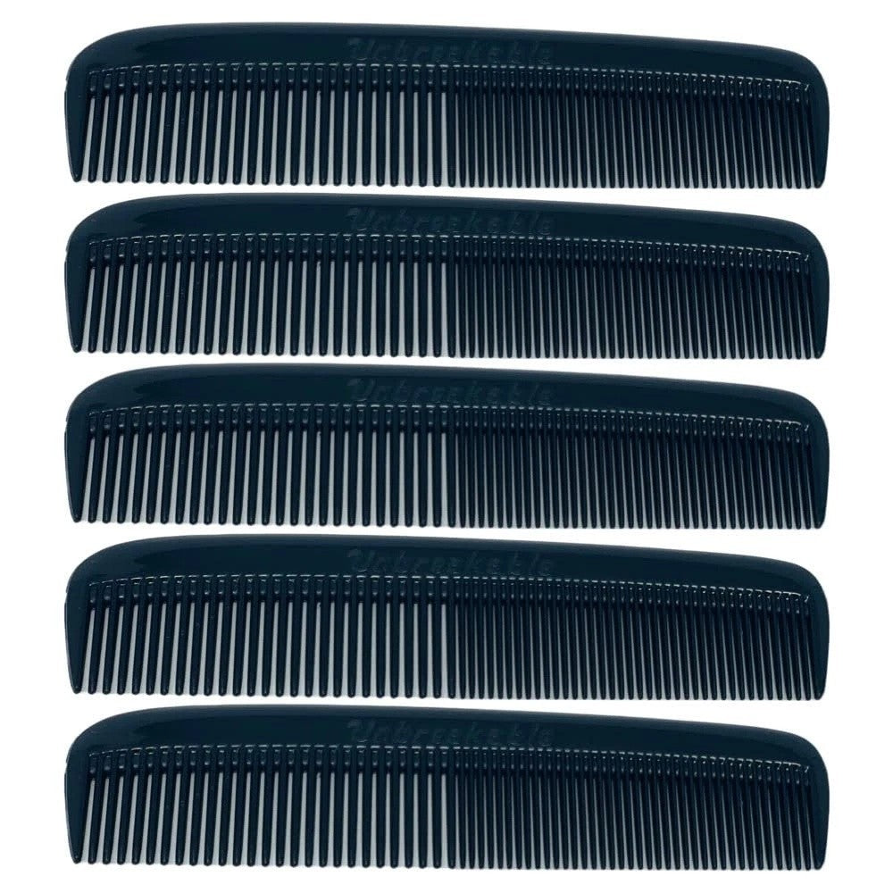 Unbreakable Pocket Combs for Men - Travel Beard & Mustache Grooming Set