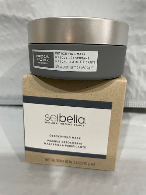 Charcoal & Flower Detoxifying Mask - 2.6 oz Skin Purifier