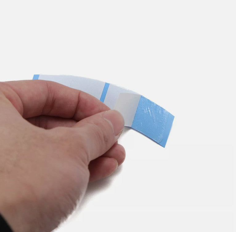 Double Sided Hair System Tape Mini's - Ultra Hold, Skin Safe, 72 Tabs
