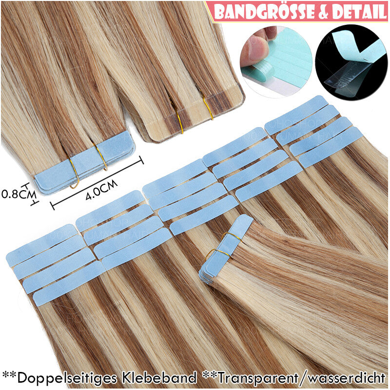 Double Sided Adhesive Tape for Tape-in Hair Extensions - Waterproof, High Bond