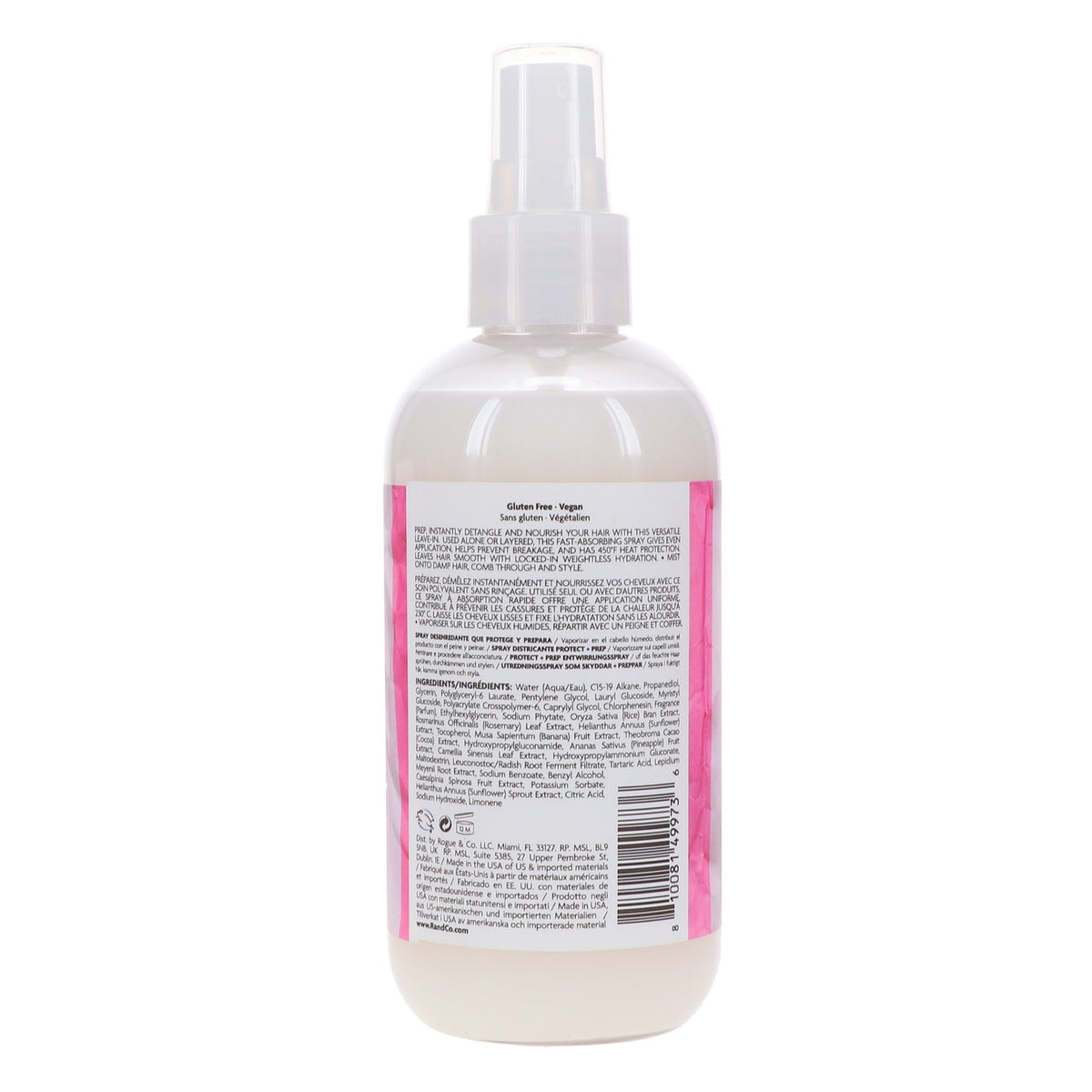 Detangling Hair Spray with Heat Protection - 8.5 oz - Candy Stripe Protect + Prep