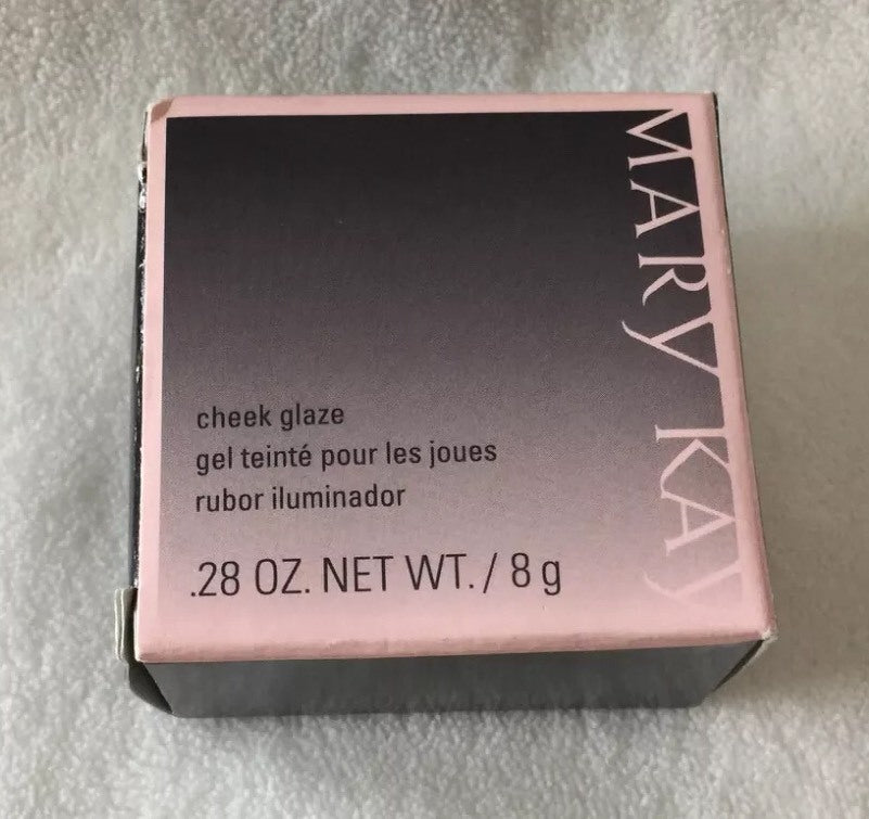 Mary Kay Cheek Glaze Tangerine Discontinued Makeup - Full Size