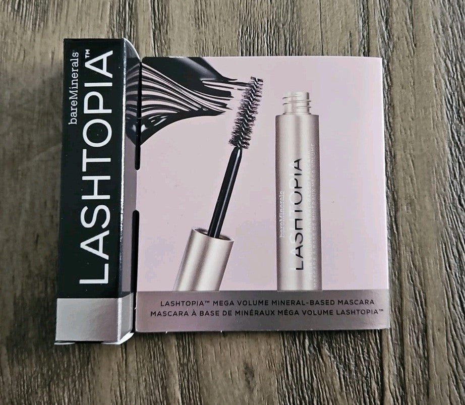 BareMinerals Lashtopia Mega Volume Mineral Mascara - Ultimate Black Set of 2