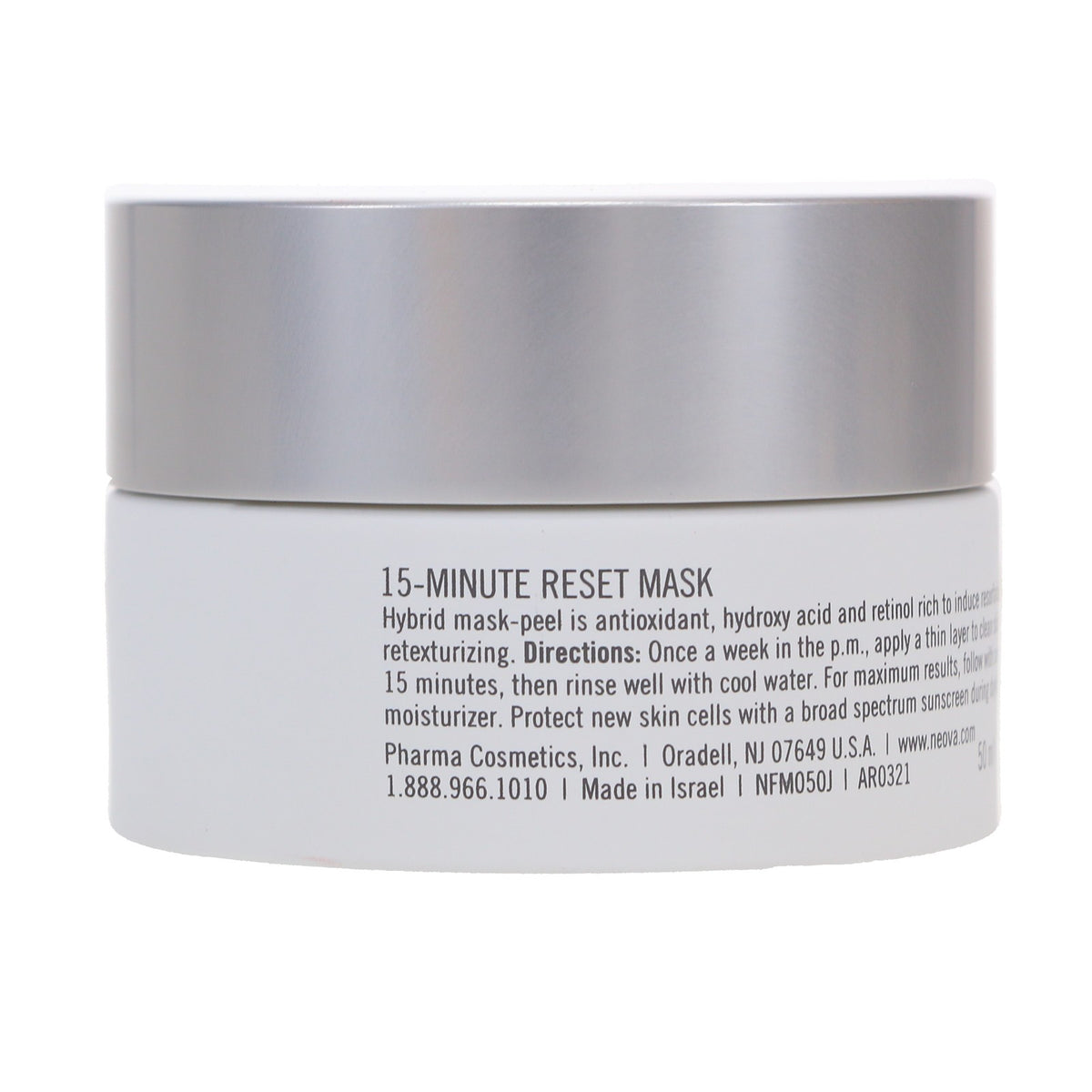 Neova 15-Minute Reset Skin Mask - Brightening & Hydrating 1.7 oz