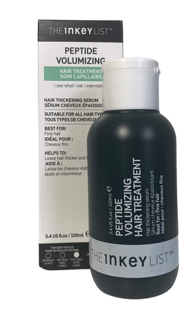 Peptide Volumizing Hair Serum for All Hair Types - 3.4oz Hair Thickening Treatment