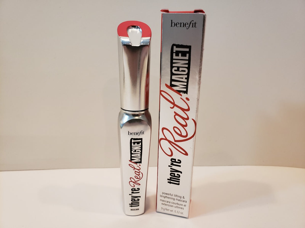 Benefit They're Real! Magnet Lengthening & Lifting Mascara - Super Charged Black, 0.3 oz