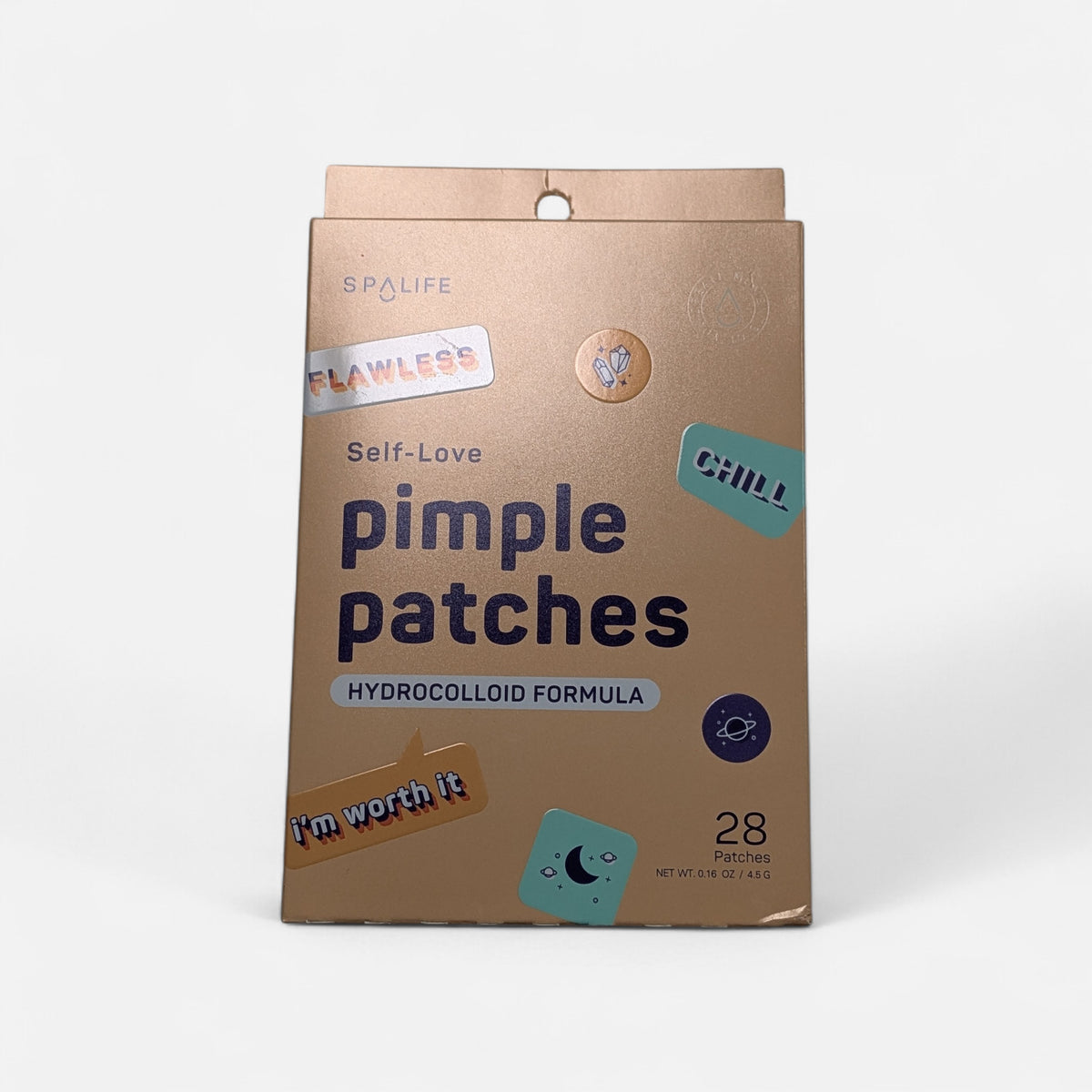 Hydrocolloid Acne Pimple Patches - 28 Count Self-Adhesive Blemish Dots, 5-Pack