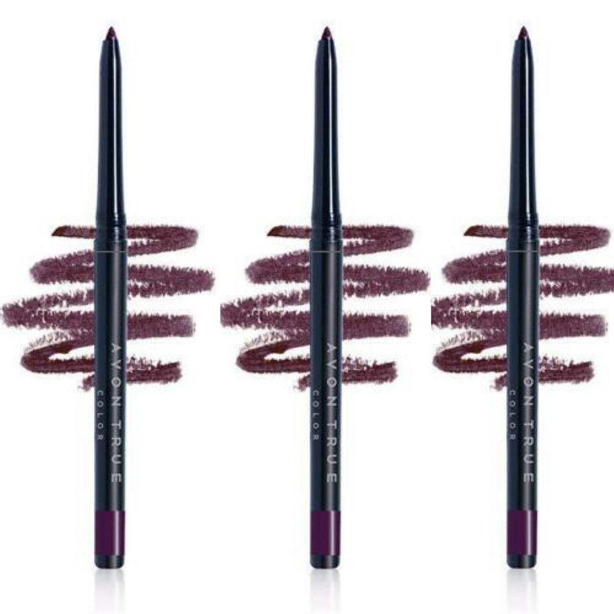 Set of 3 Eyeliner Pencils in Various Shades - Long-lasting, Smudge-proof, Precise Application