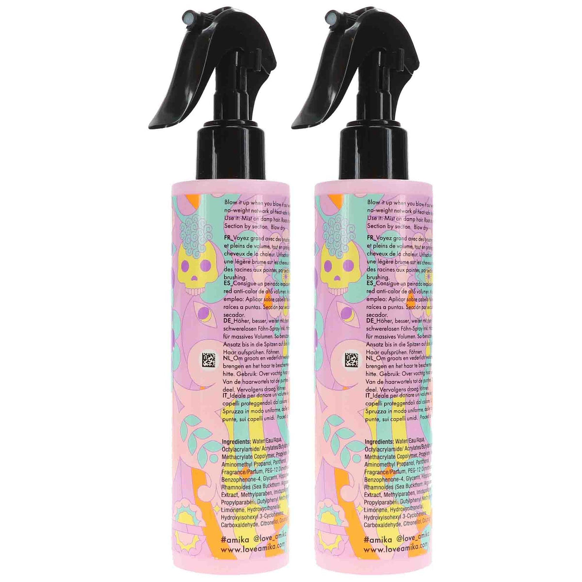 Hair Styling Spray for Volume & Shine - 6.7 oz 2-Pack