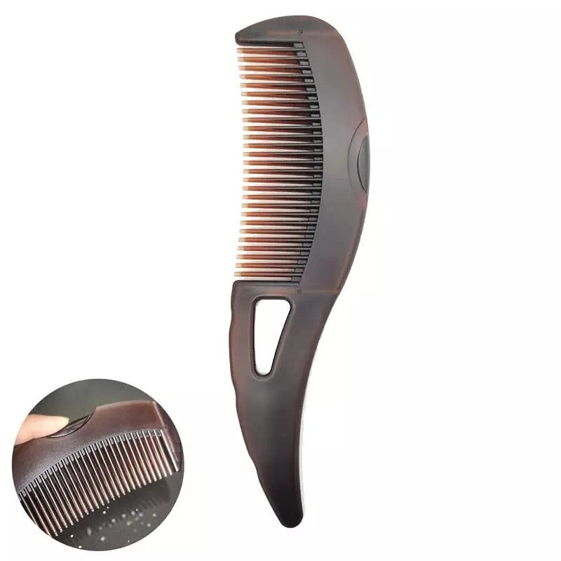 Dandruff Comb Hair Scalp Detox & Massage Comb with Hollow Teeth