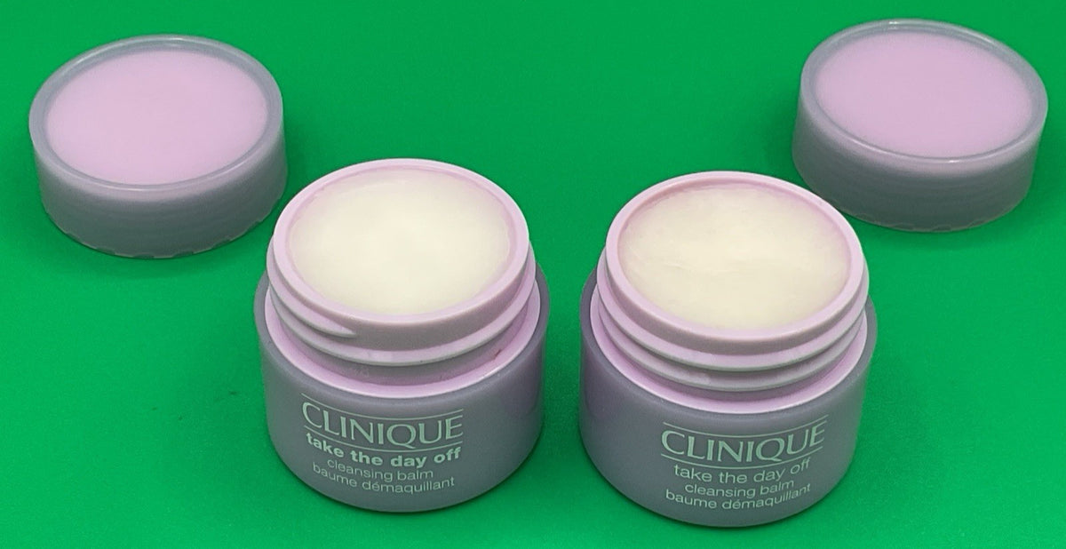 Clinique Mini Take The Day Off Cleansing Balm Makeup Remover 0.5oz Lot of 2