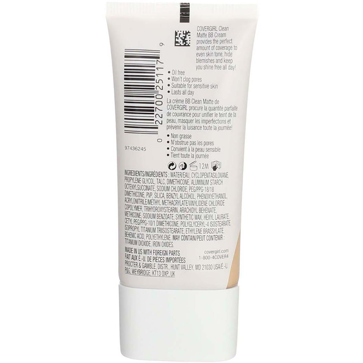 CoverGirl Matte BB Cream for Oily Skin - Fair 510, 1 fl oz - Pack of 3
