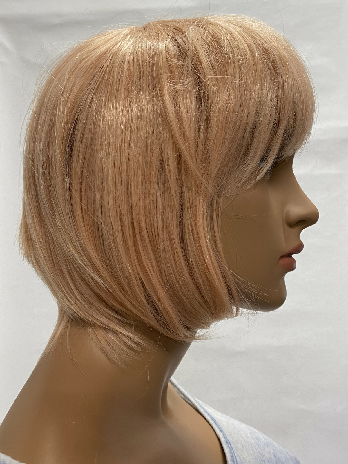 Pink Anime Cosplay Wig with Layered Short Hair & Long Ponytails - Adjustable Synthetic