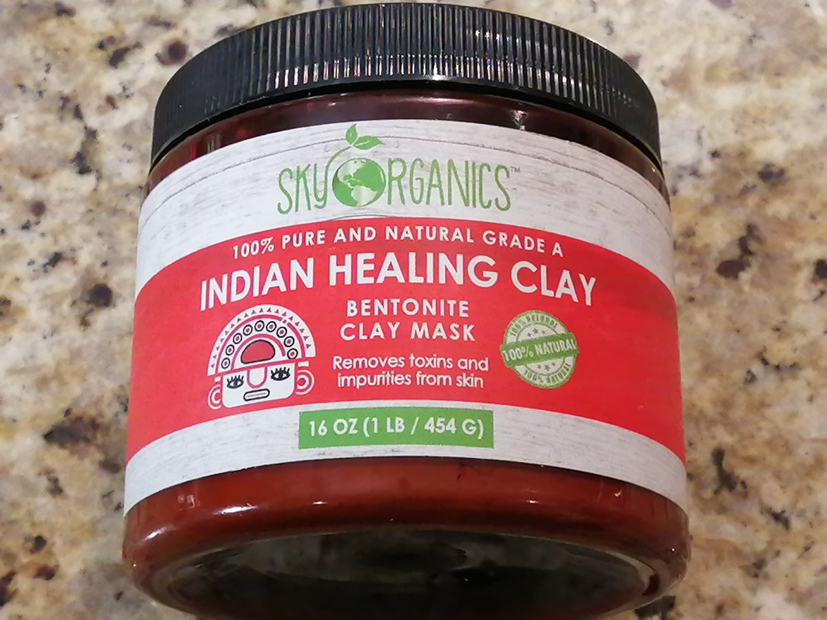 Bentonite Clay Mask 16 oz - Indian Healing Clay