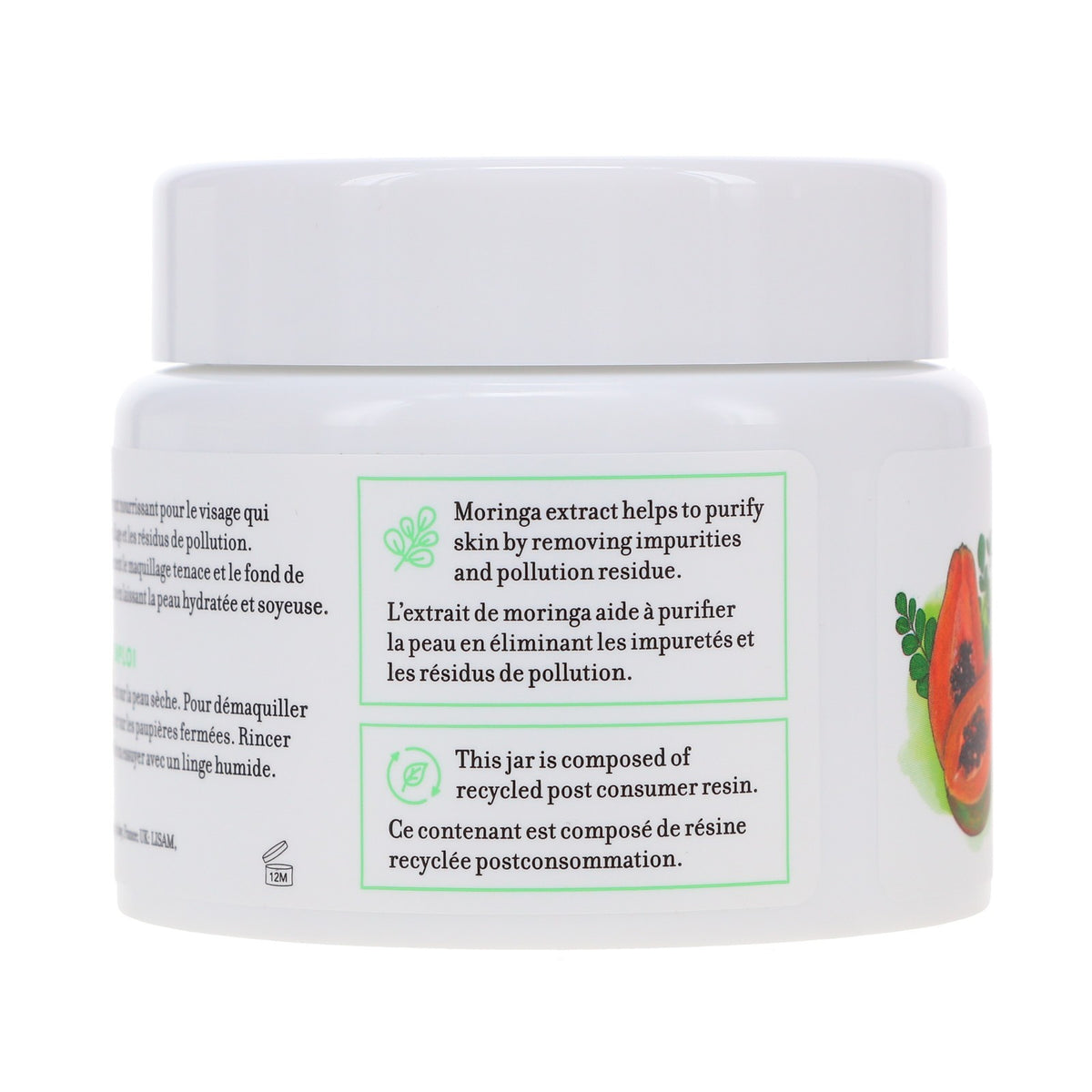 Green Clean Makeup Meltaway Cleansing Balm - 3.4 Oz Facial Cleanser