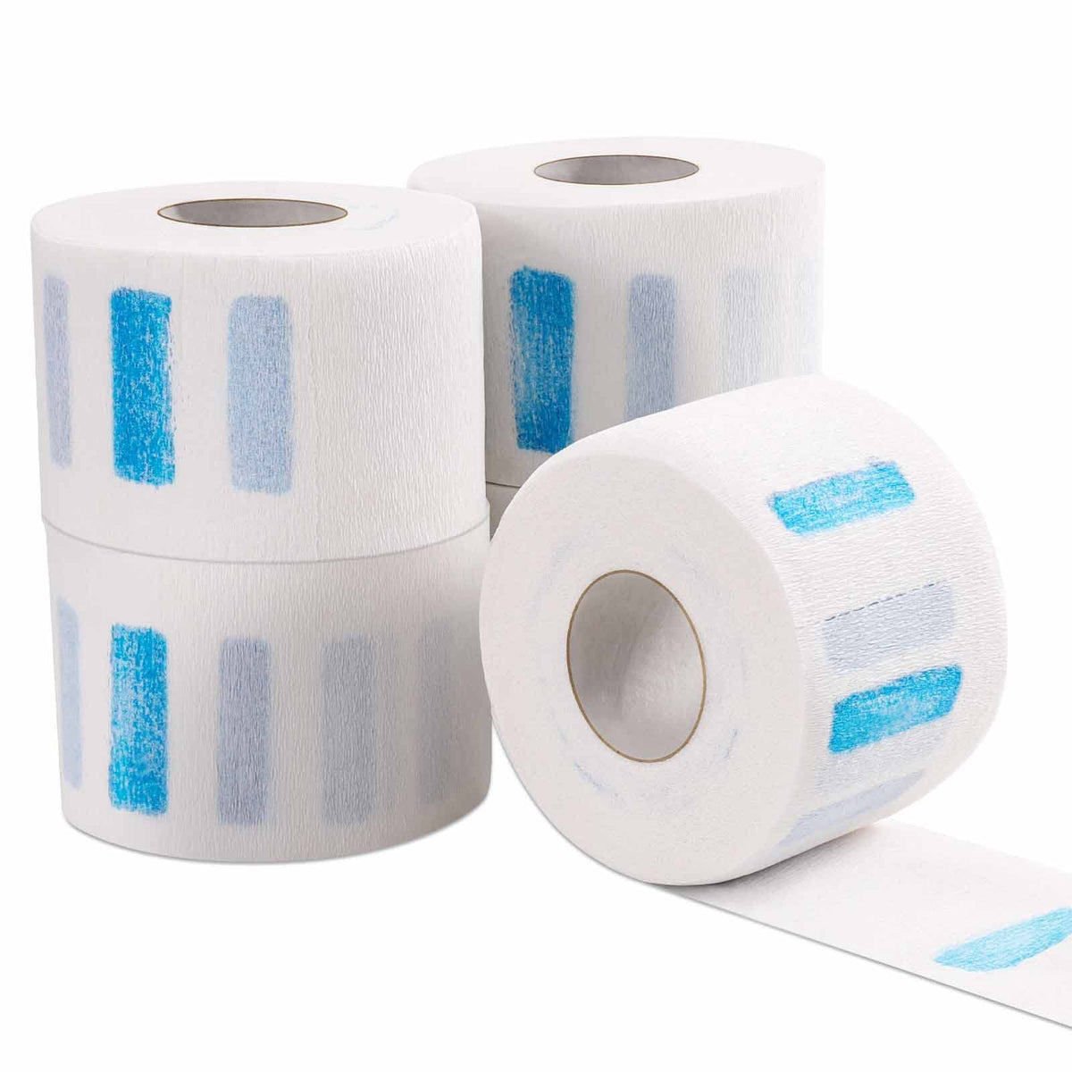 Disposable Barber Neck Strips, 500 Count (5 Rolls) White