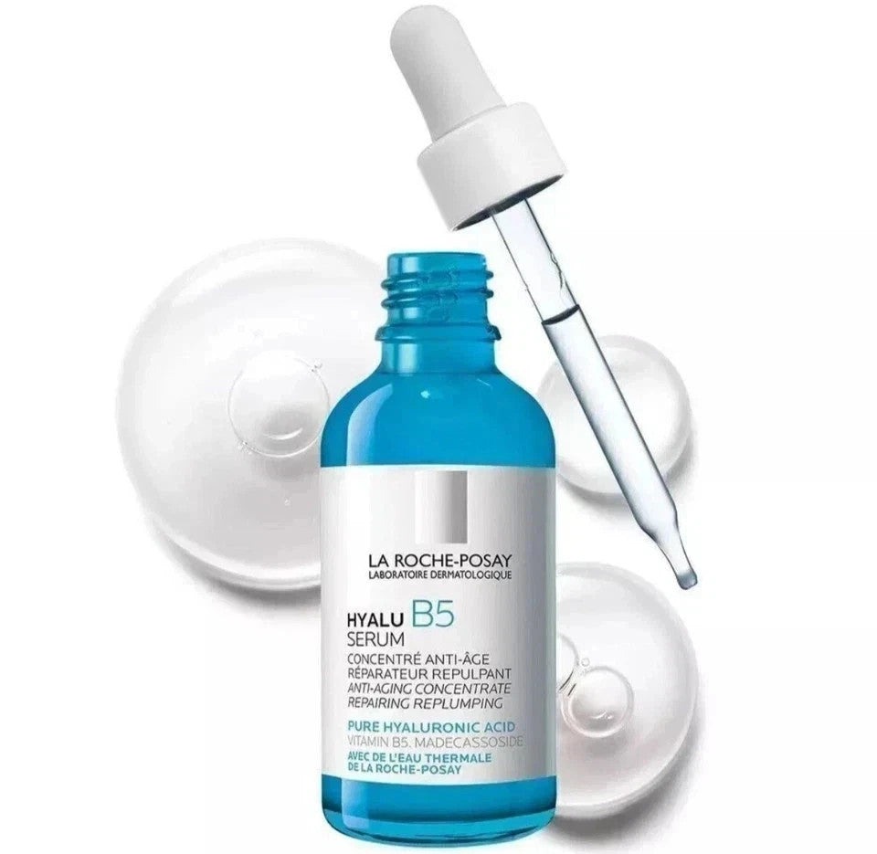 Hydrating Anti-Wrinkle Serum Pack of 2 - Hyaluronic Acid & B5 for All Skin Types
