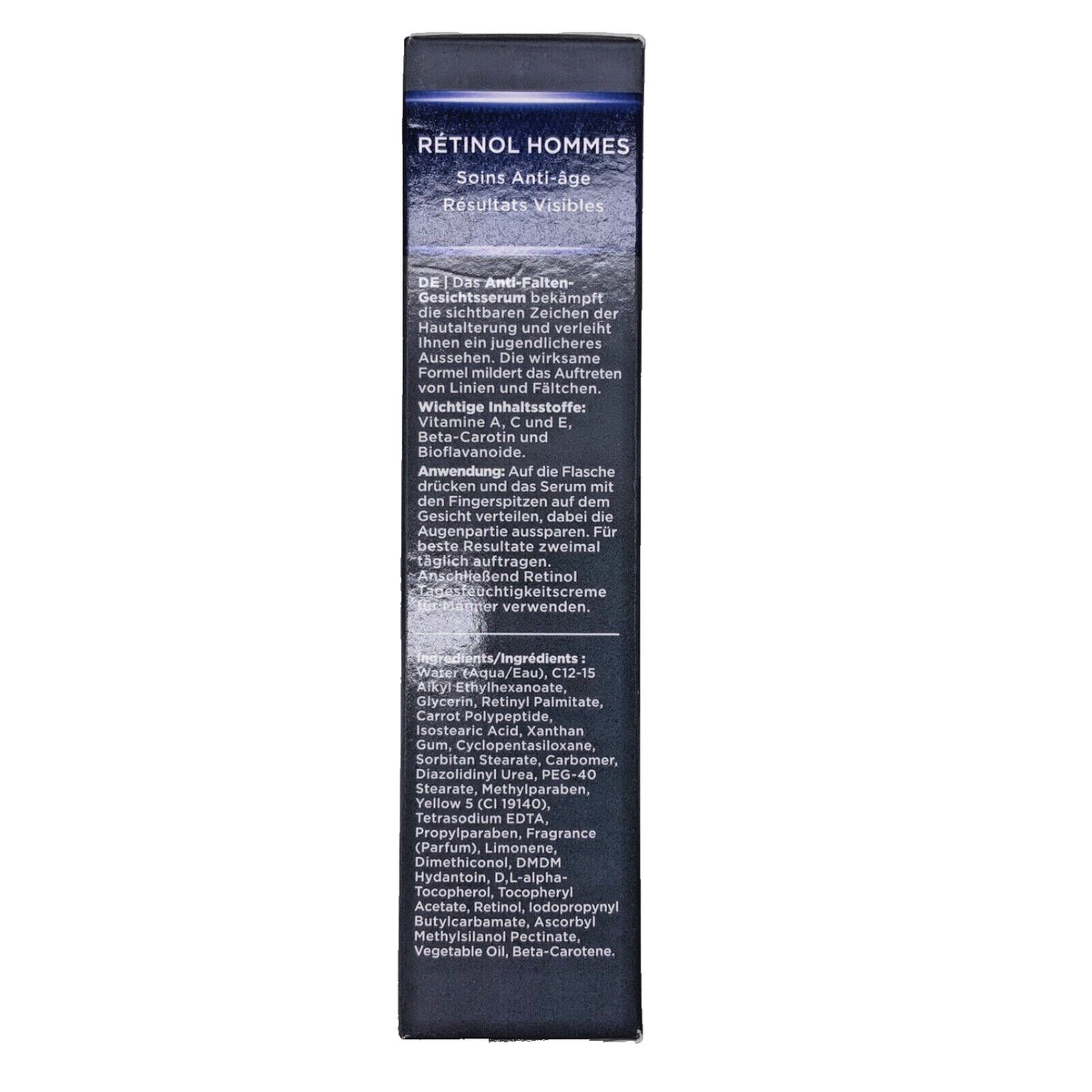 Men's Retinol Anti-Wrinkle Serum - Reduce Lines, Firm & Tone Skin, 1oz