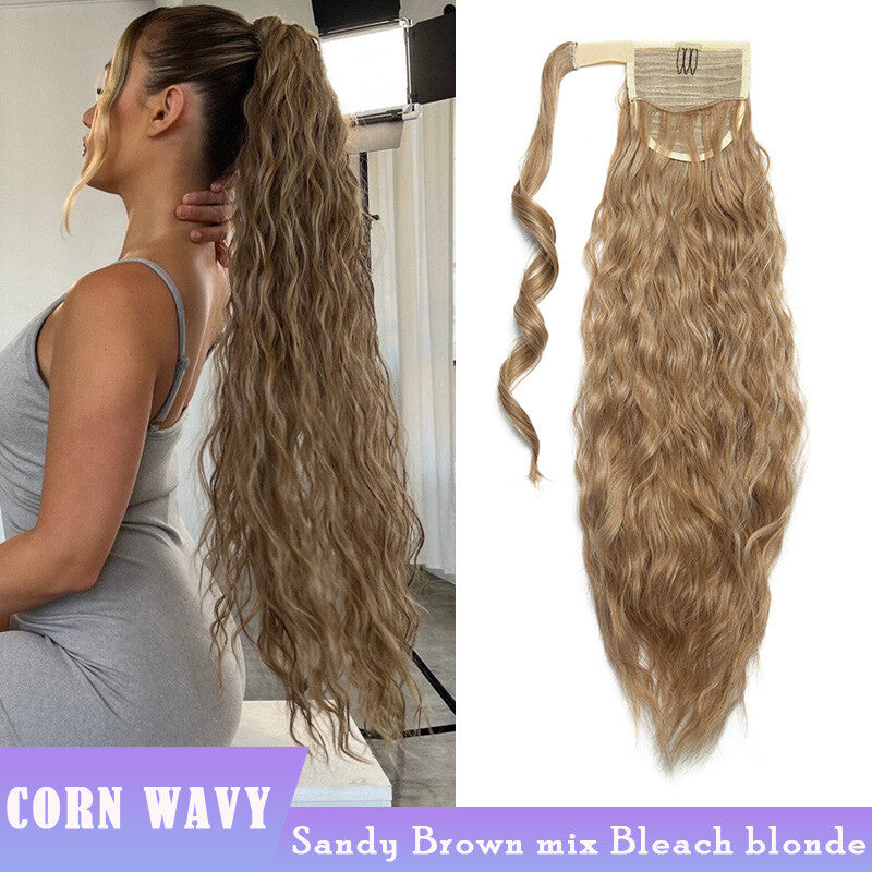 Thick Real Wrap Ponytail Hair Extensions - Mega Long & Natural Looking