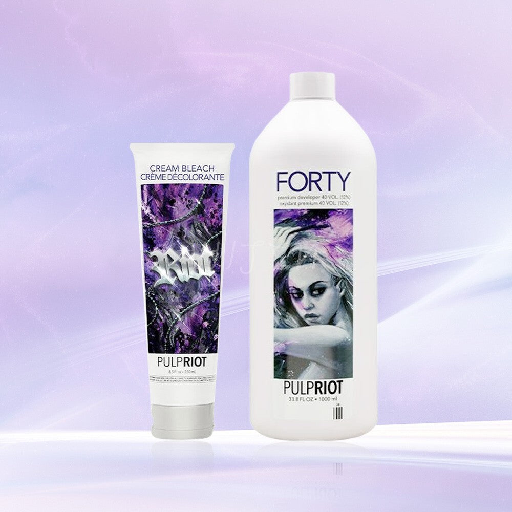 Cream Bleach Lightener & Premium Developer Kit