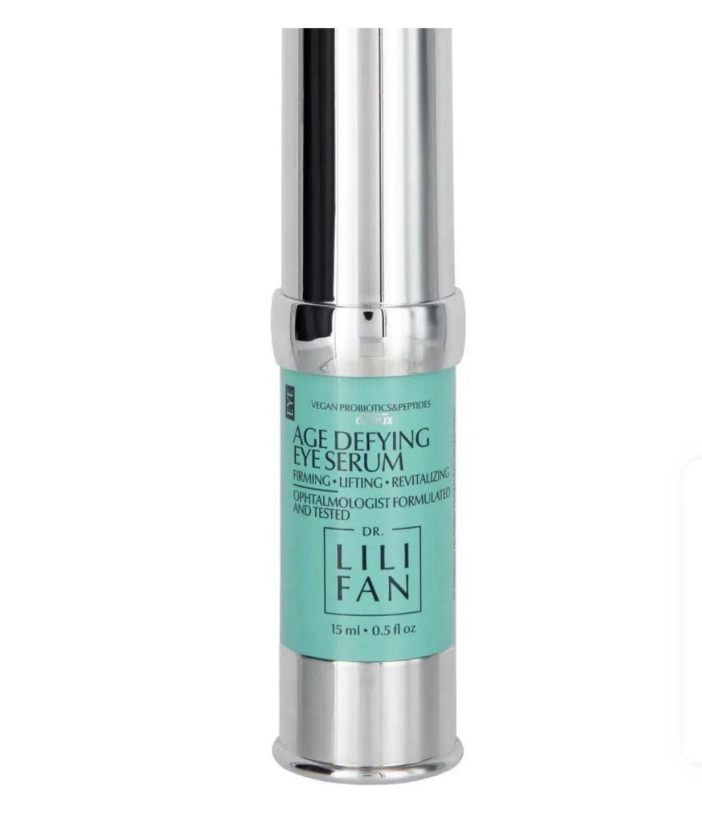Age Defying Eye Serum - Full Size 0.5oz Dark Circles & Puffiness Reduction