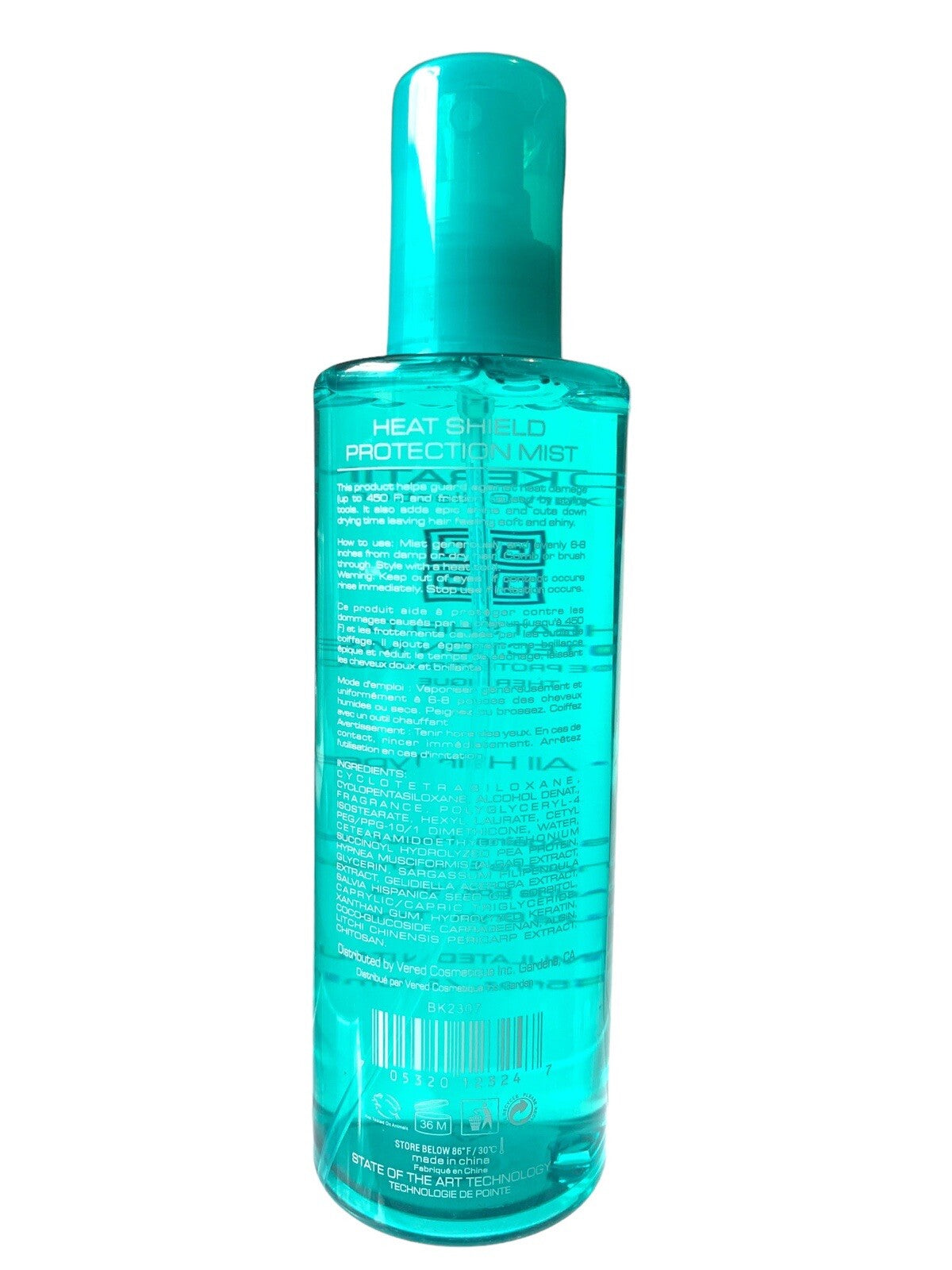 Heat Protection Hair Mist - Keratin Heat Shield Spray for Heat Damage 8.45oz