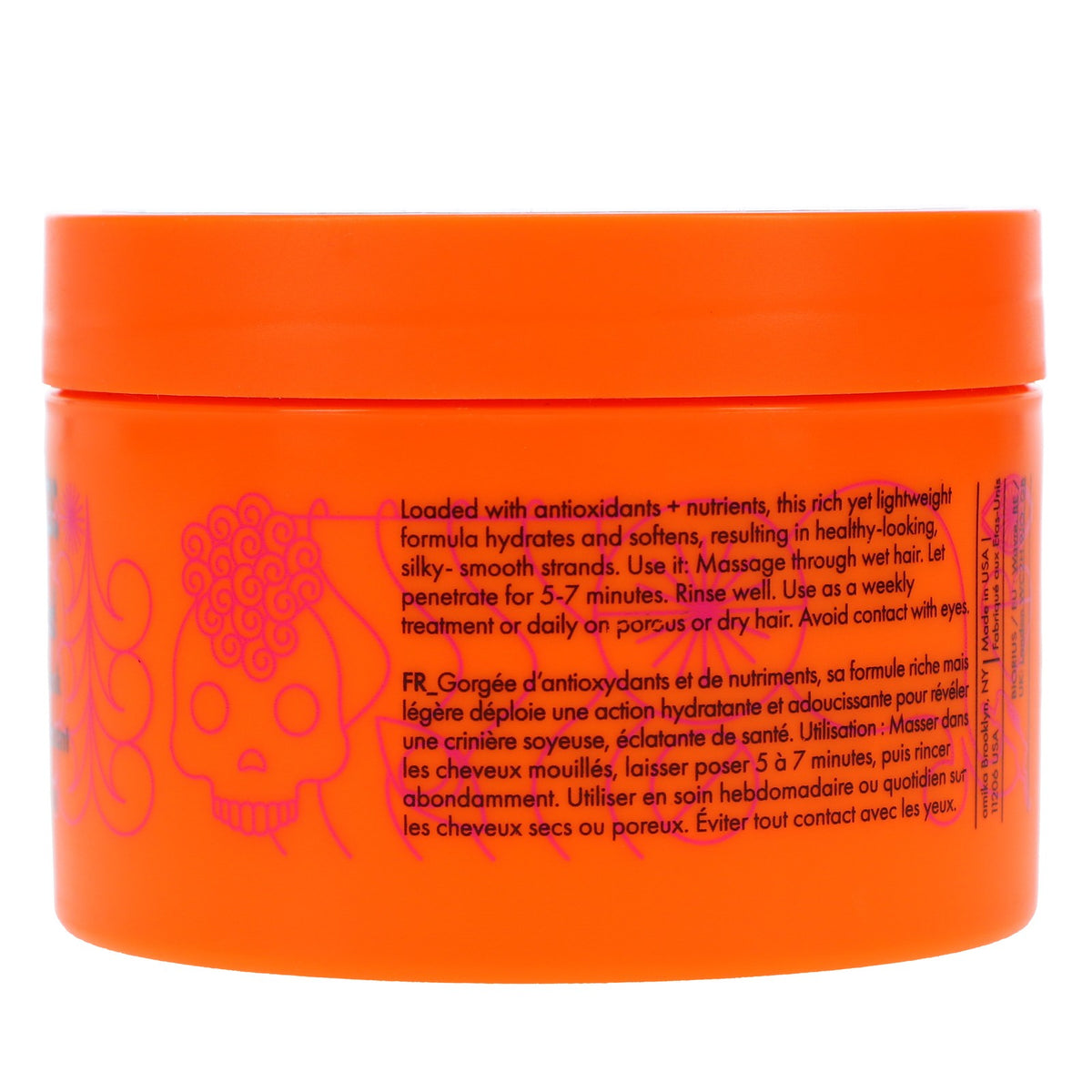 Amika Soulfood Nourishing Hair Mask 8 oz – Deep Conditioning for Dry, Damaged Hair