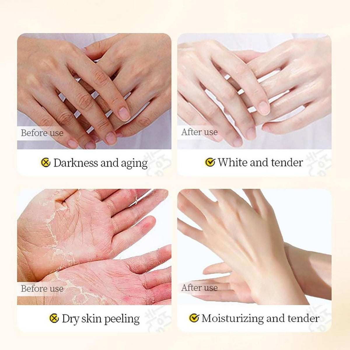 Manuka Honey Hand Wax Mask - Vitamin E Moisturizing, 170g