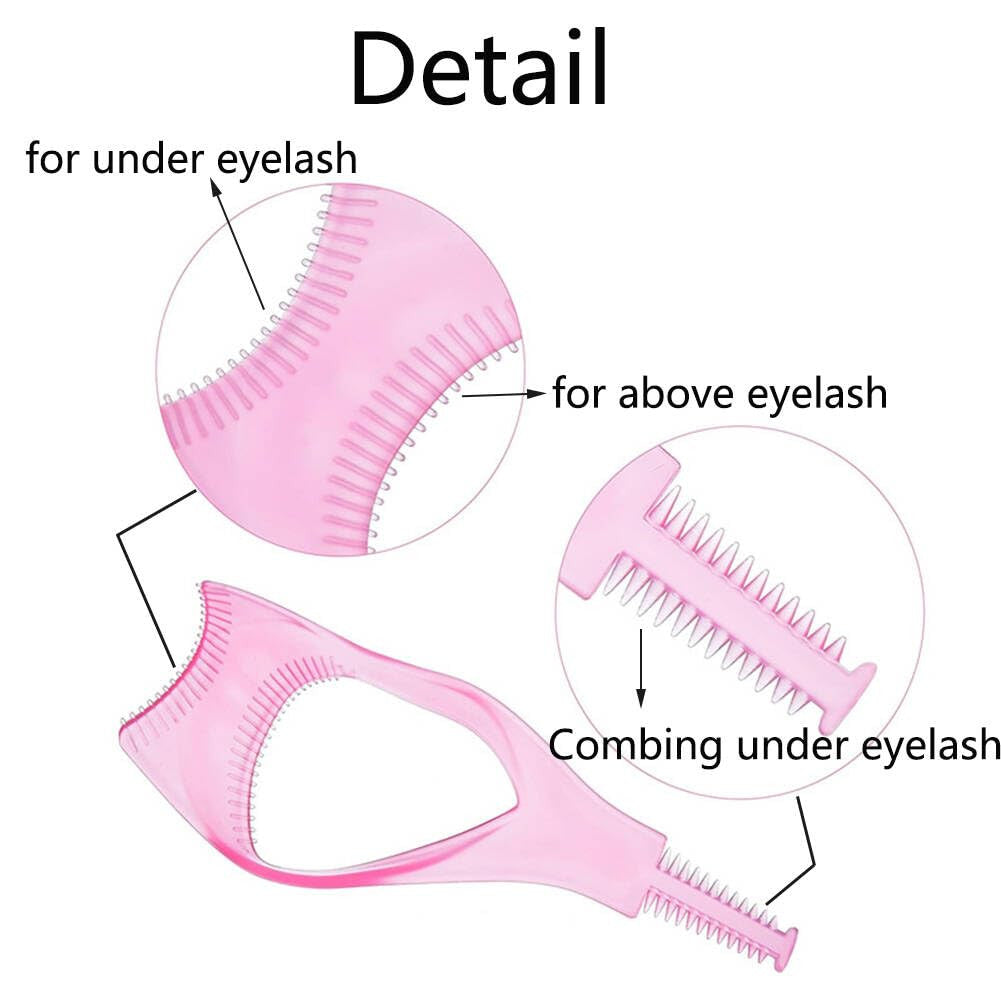 2Pcs Eyelash Mascara Shield Makeup Eyelash Protector & Applicator