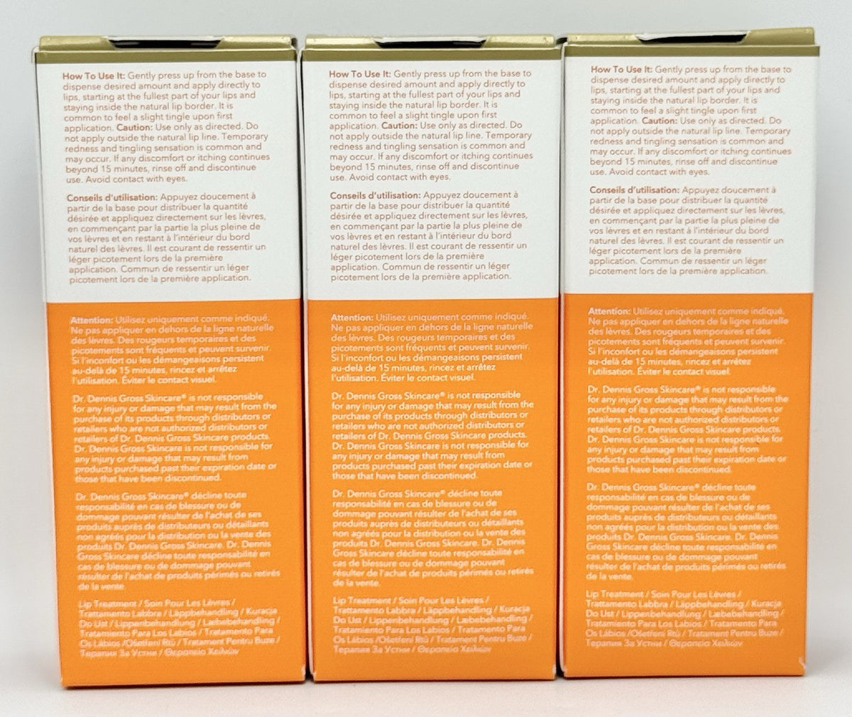 Lip Treatment Set - Plump & Repair Lip Balm 0.13 fl. oz. 3 Pack