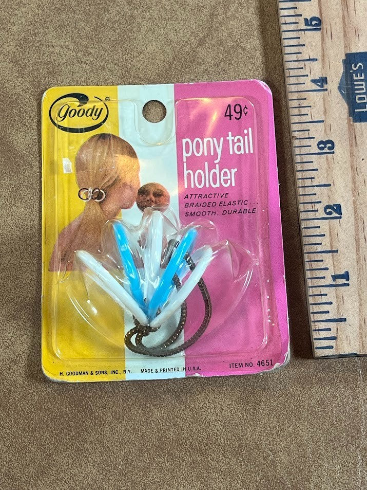 Goody Ponytail Holder Sealed 1970s New Vintage 4651