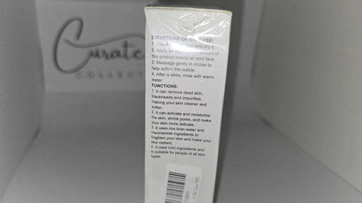 2 Pack Exfoliant Black Rice Ampoule Niacinamide 3.38 oz Ea Exp 08/28