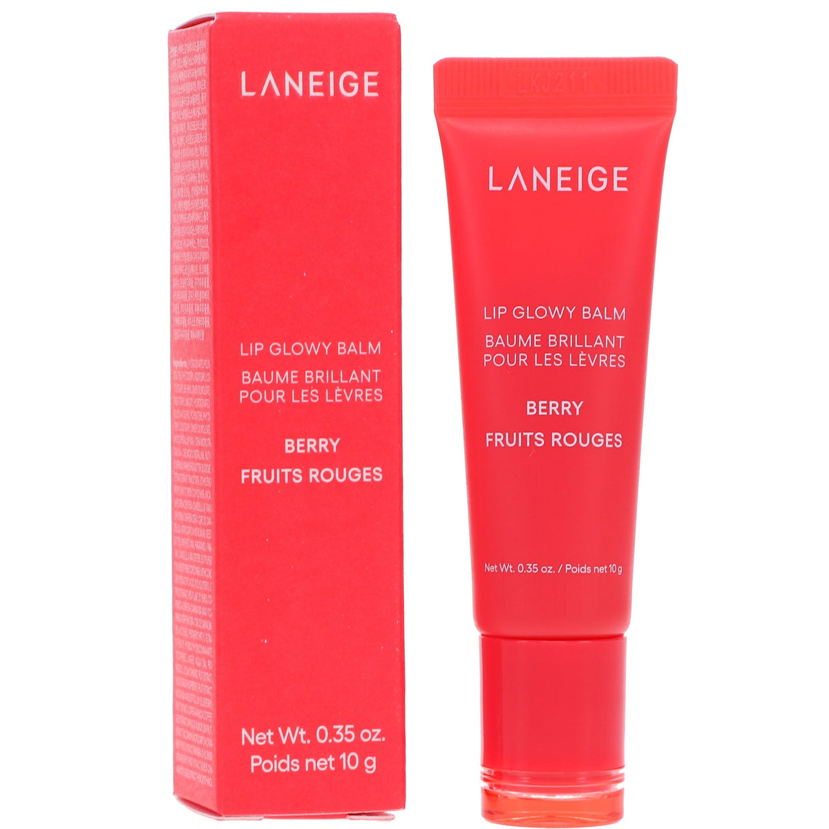 Lip Glowy Balm Berry - Hydrating Lip Treatment with Sheer Tint