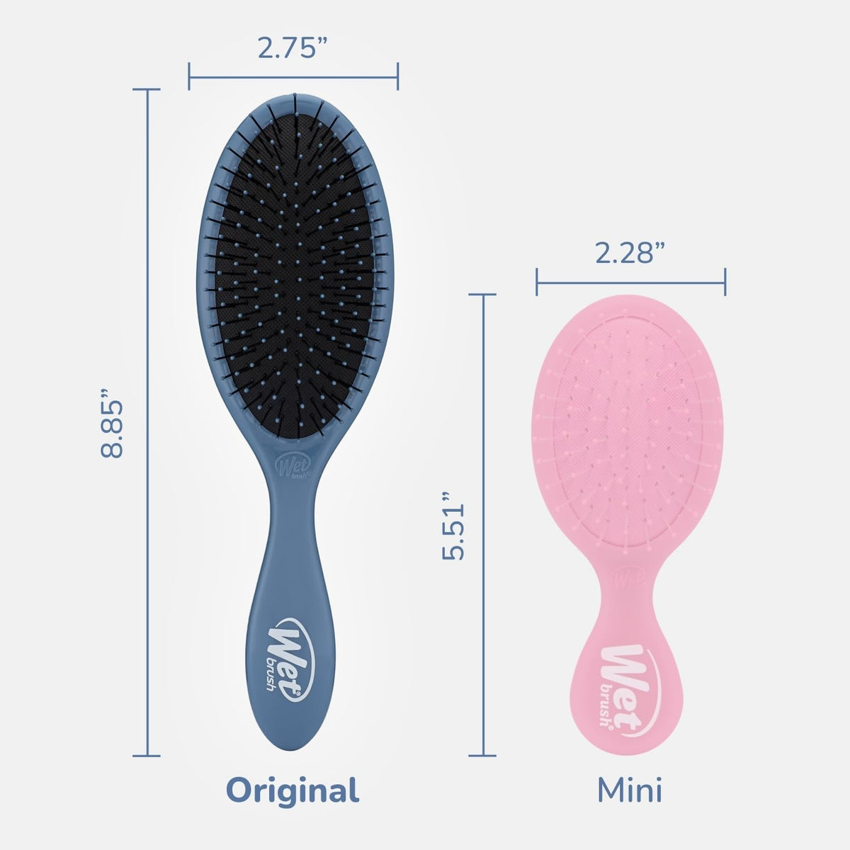 Detangler Hair Brush with Ultra-Soft Bristles for Effortless Styling