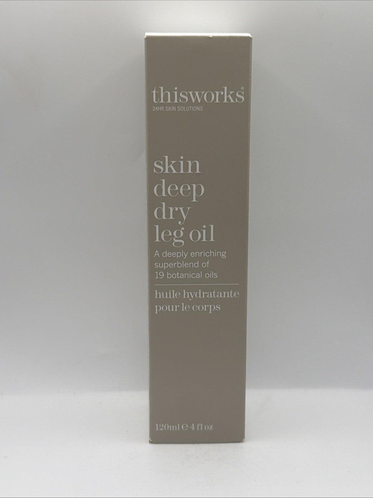 This Works Skin Deep Dry Leg Oil 4oz - Nourishing Body Oil for Dry Skin