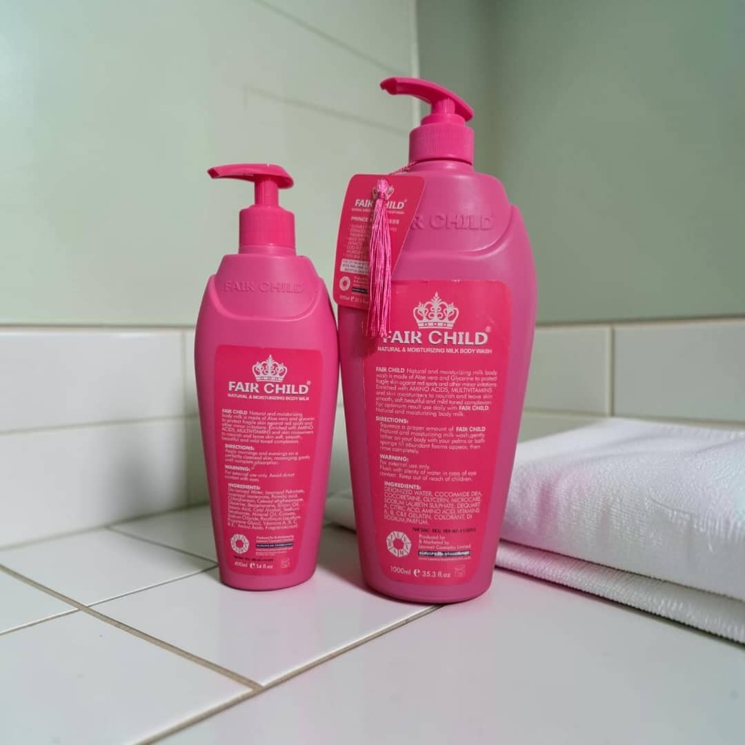 Natural Amino & Vitamin Shower Gel, Body Lotion & Soap Set