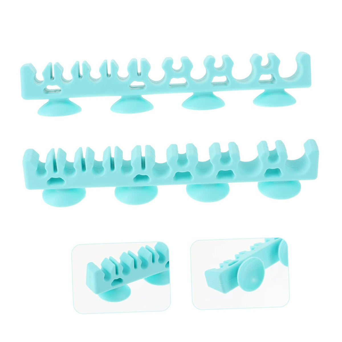 Silicone Makeup Brush Holder Storage Rack Drying Shelf Organizer